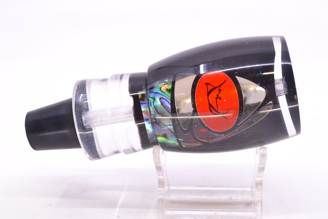 Bonze Lures Hydra Silver-Paua Fish Red Eyes Hercules 12" 5oz