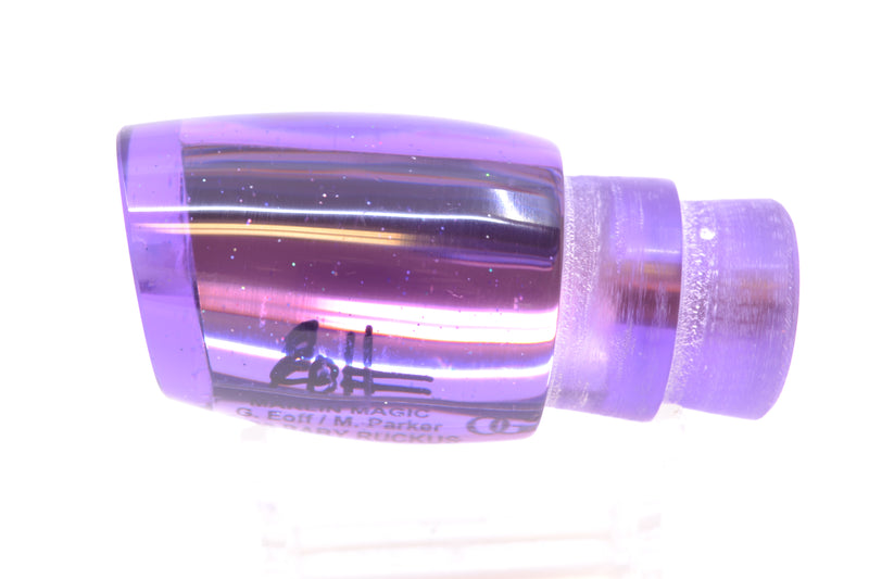 Marlin Magic Lures Purple Mirrored Baby Ruckus 10" 4oz