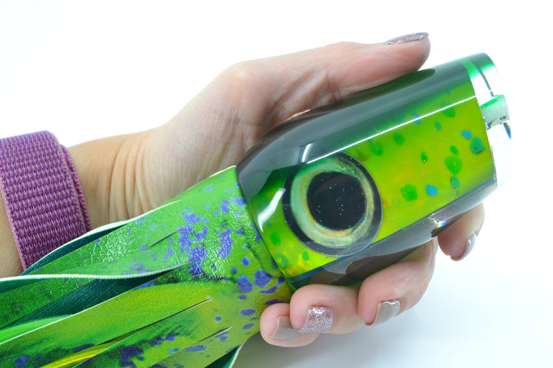 Marlin Magic Mahi Mahi MOP Green Back Taxi Eyes #2 Captain's Choice 14" 11oz ALV Mahi