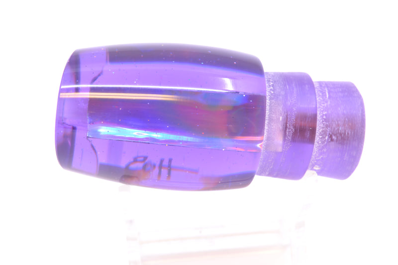 Marlin Magic Lures Purple Mirrored Baby Ruckus 10" 4oz