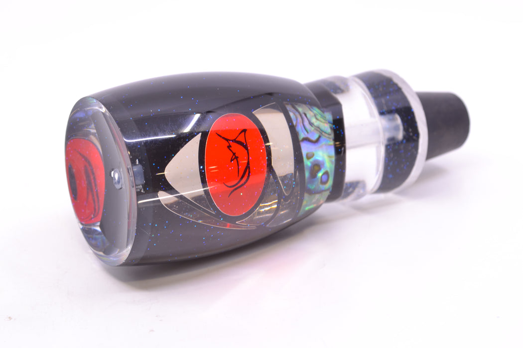Bonze Lures Hydra Silver-Paua Fish Red Eyes Hercules 12" 5oz