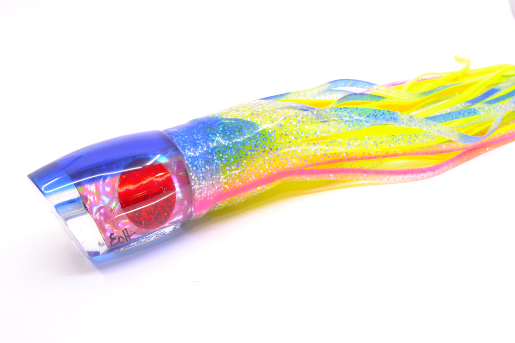 Marlin Magic Pink Awabi Blue Back Smokey Joe 12" 10.5oz Skirted Holo with Blue Bars GZE