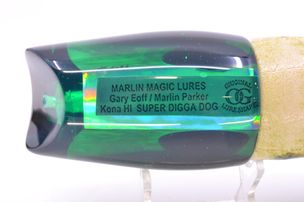 Marlin Magic Green Awabi Black Back Taxi Eyes Super Digga Dog 16" 12oz ALV Mackerel