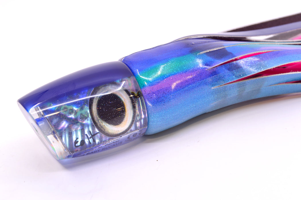 Marlin Magic Blue-Purple Abalone Blue Back Taxi Eyes Baby Ruckus 10" 5.5oz FT Vinyl Blueberry