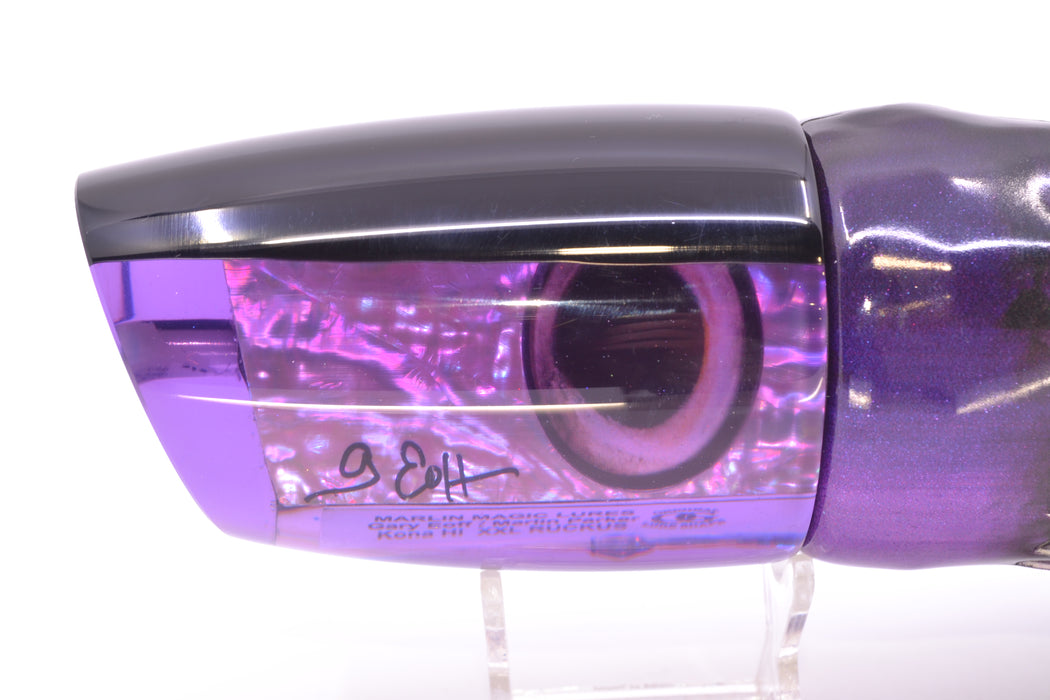 Marlin Magic Purple Awabi Black Back XXL Ruckus Teaser 18" 20oz FT Vinyl Grape Juice GZE