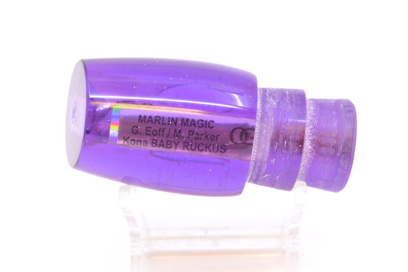 Marlin Magic Lures Purple Awabi Taxi Eyes Baby Ruckus 10" 4oz