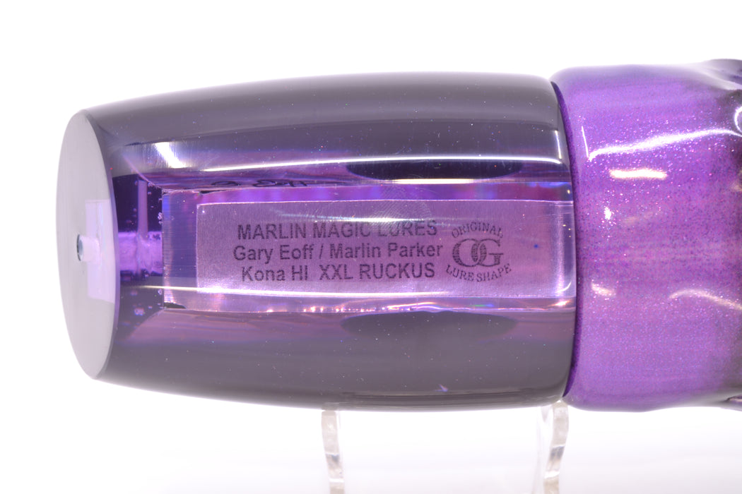 Marlin Magic Purple Awabi Black Back XXL Ruckus Teaser 18" 20oz FT Vinyl Grape Juice GZE