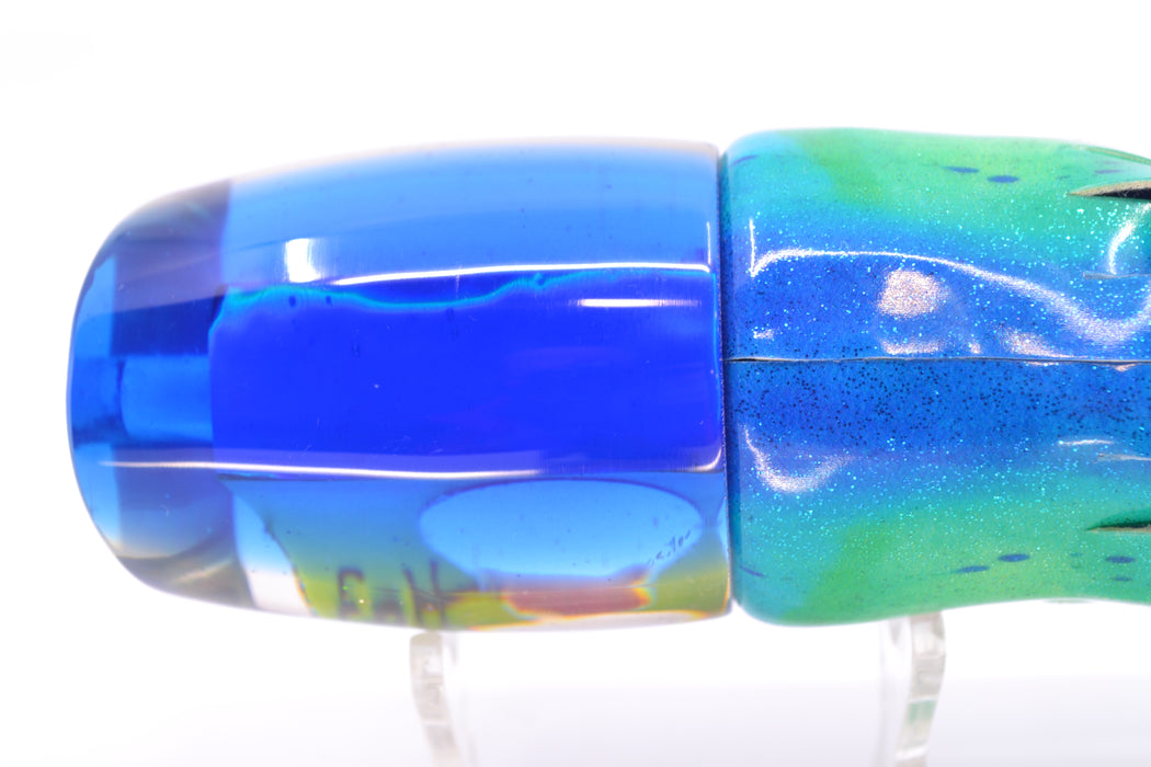 Marlin Magic Green MOP Blue Back Red Eyes Smokey Joe 12" 8.5oz FT Vinyl Mad Mahi GZE