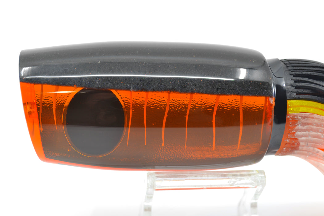 Amaral Lures Petrolero Orange Chrome-Mirrored Black Back Naja 16" 14.5oz