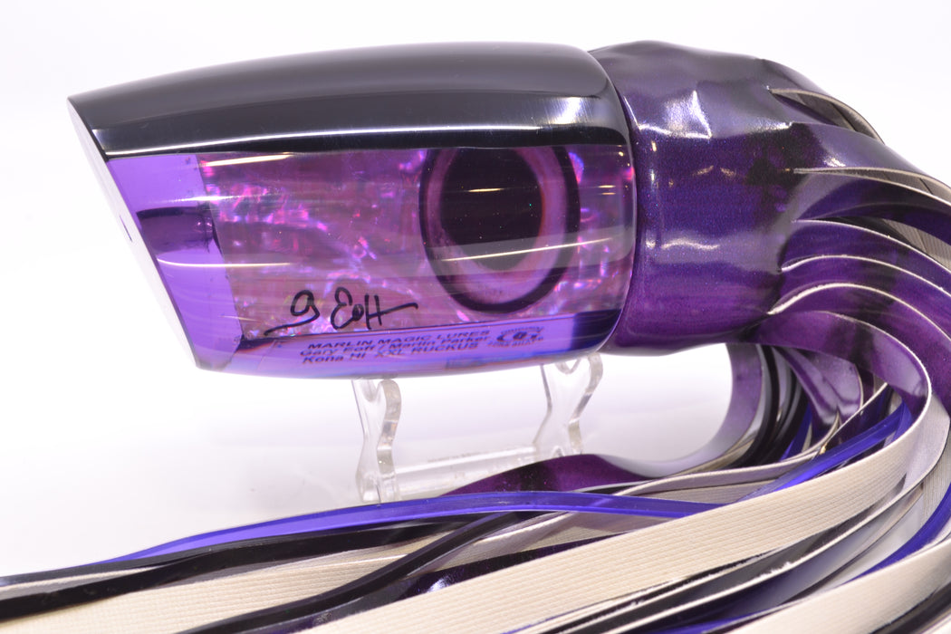 Marlin Magic Purple Awabi Black Back XXL Ruckus Teaser 18" 20oz FT Vinyl Grape Juice GZE