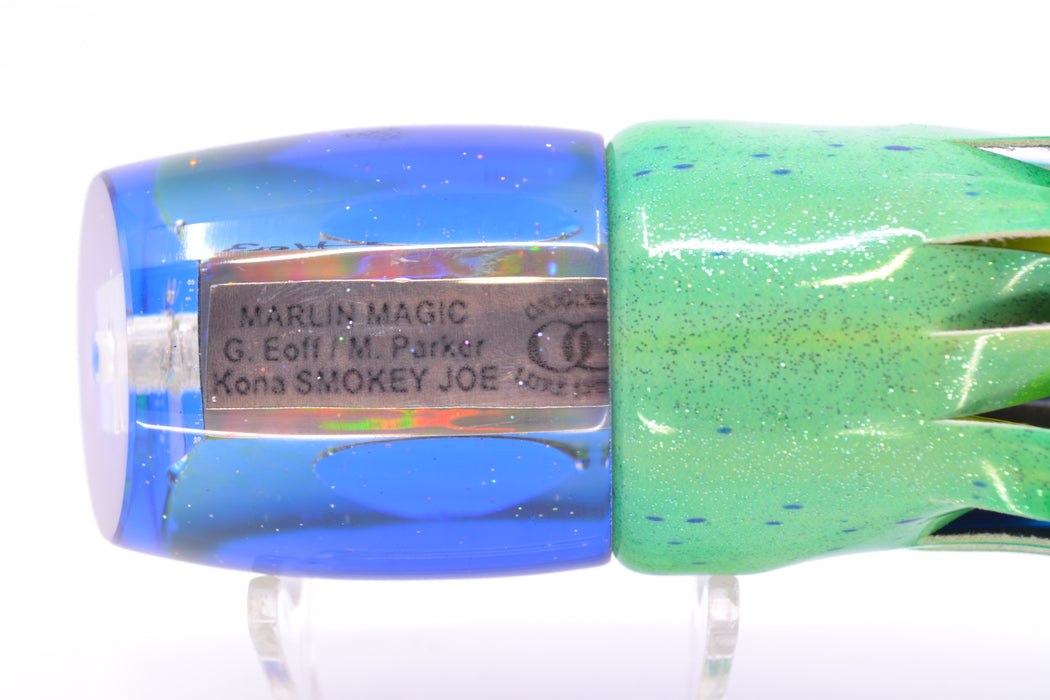 Marlin Magic Green MOP Blue Back Red Eyes Smokey Joe 12" 8.5oz FT Vinyl Mad Mahi GZE