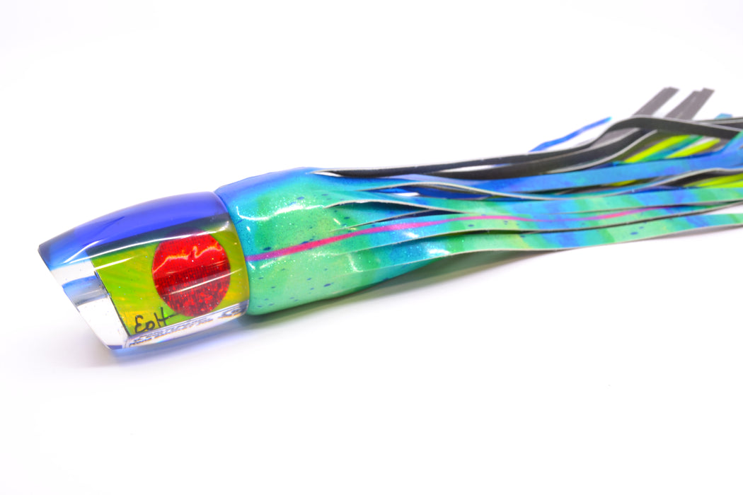 Marlin Magic Green MOP Blue Back Red Eyes Smokey Joe 12" 8.5oz FT Vinyl Mad Mahi GZE