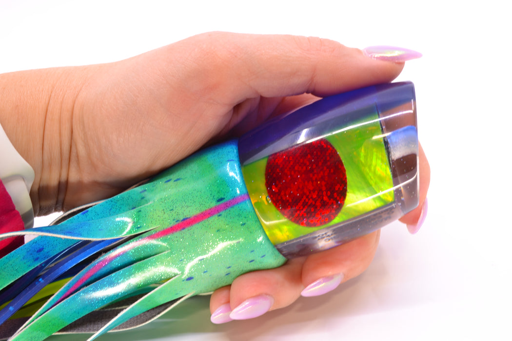 Marlin Magic Green MOP Blue Back Red Eyes Smokey Joe 12" 8.5oz FT Vinyl Mad Mahi GZE