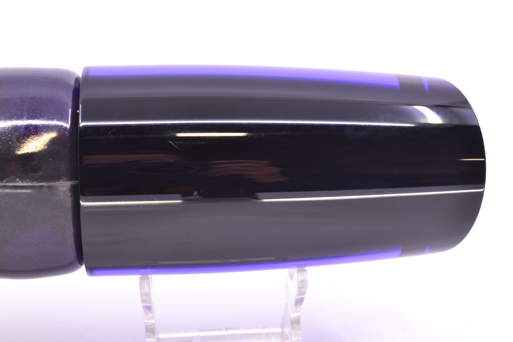 Moyes Lures Purple Mirrored Black Back Taxi Eyes XXL B.C.K. Teaser 18oz FT Vinyl