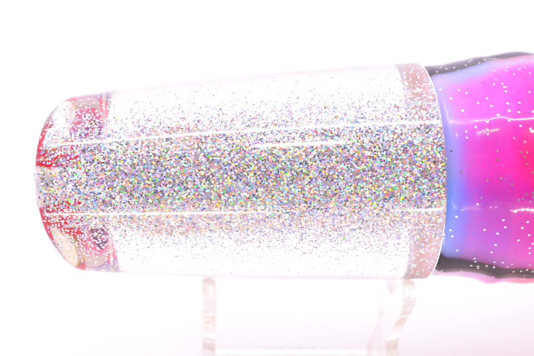 TANTRUM Lures White MOP Silver Back Red Eyes XL Kaboom 14" 13oz Skirted Gay Bob GZE