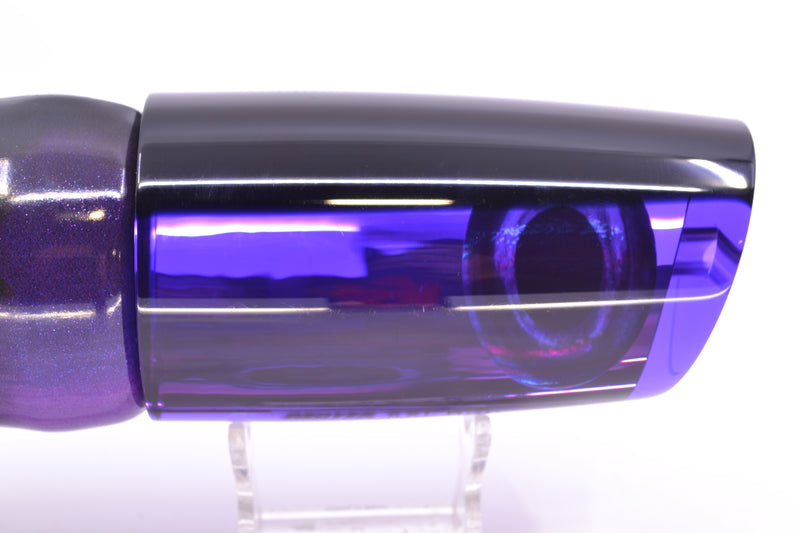 Moyes Lures Purple Mirrored Black Back Taxi Eyes XXL B.C.K. Teaser 18oz FT Vinyl