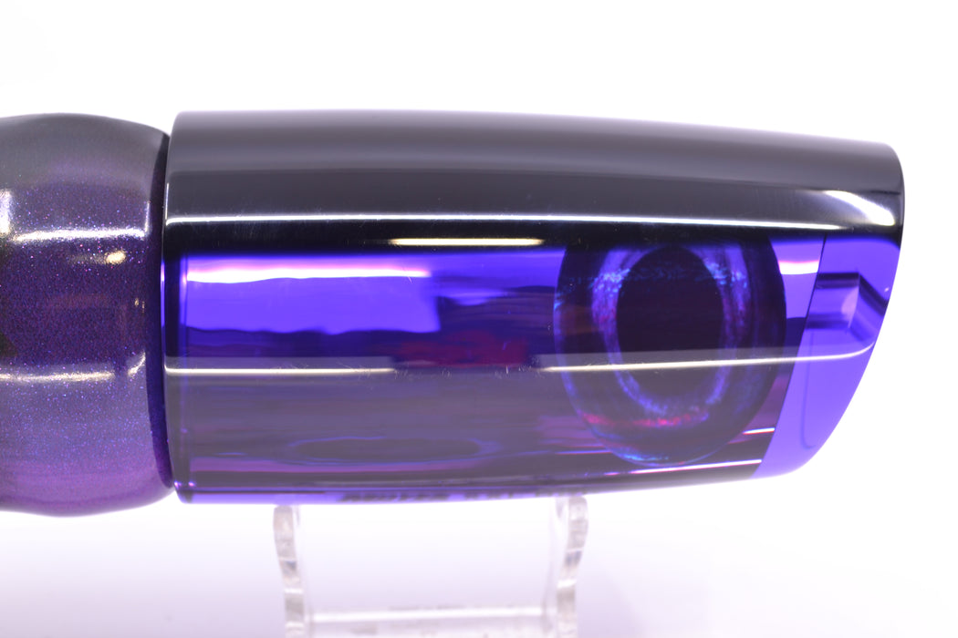 Moyes Lures Purple Mirrored Black Back Taxi Eyes XXL B.C.K. Teaser 18oz FT Vinyl