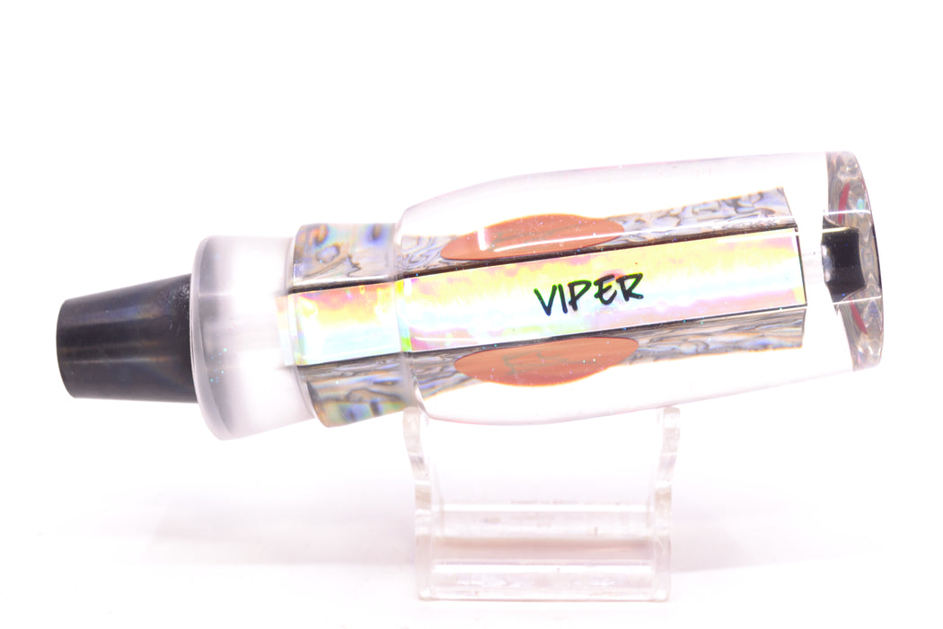 Bonze Lures Paua Shell Red Eyes Viper 12" 5.7oz