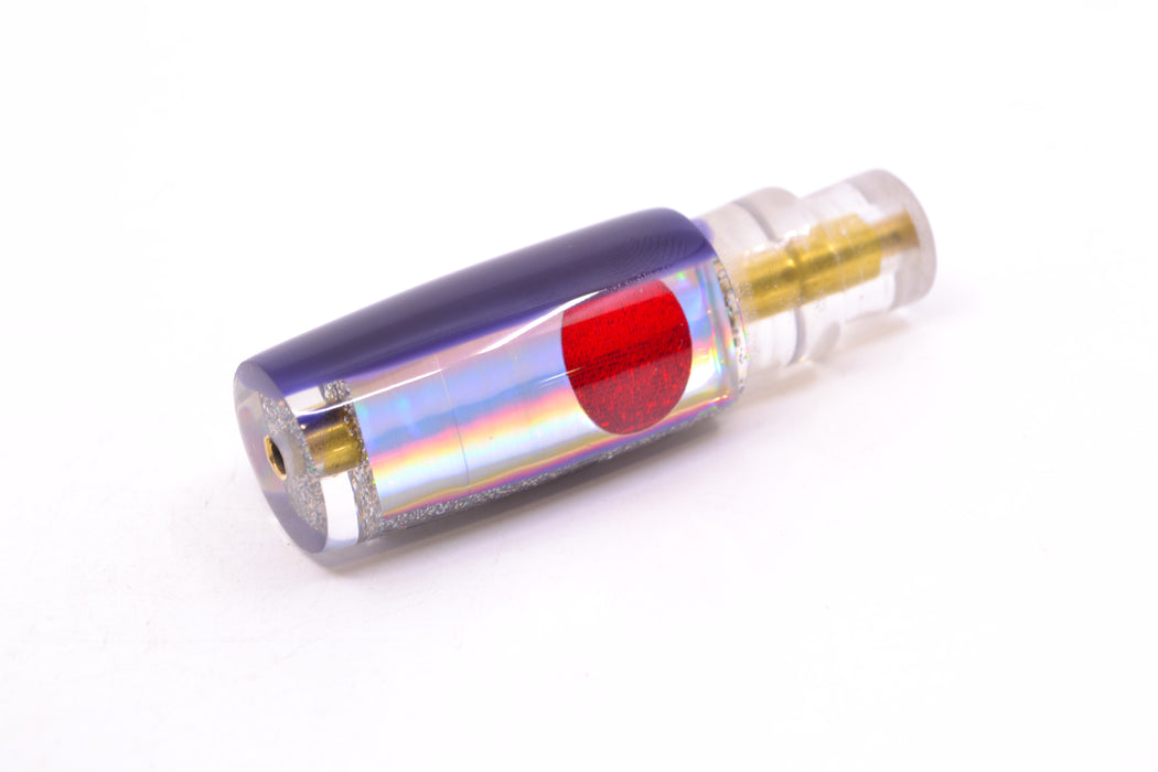 Koya Lures Silver Rainbow Pearl Purple Back Red Eyes Hard Head 5.5" 1oz