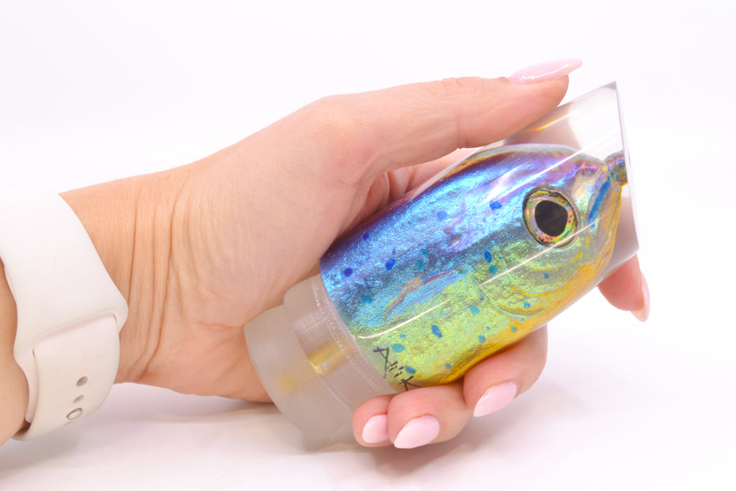 Ali'i Kai Lures Purple-Green-Yellow Yakuza Mahi 14" 6.8oz