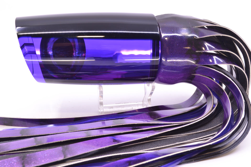 Moyes Lures Purple Mirrored Black Back Taxi Eyes XXL B.C.K. Teaser 18oz FT Vinyl