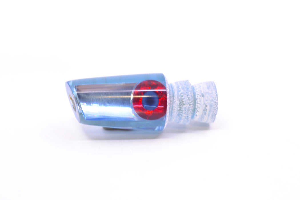 Coggin Lures Ice Blue Mirrored Black-Red Eyes Baby Peanut Stick 4.5" 0.2oz