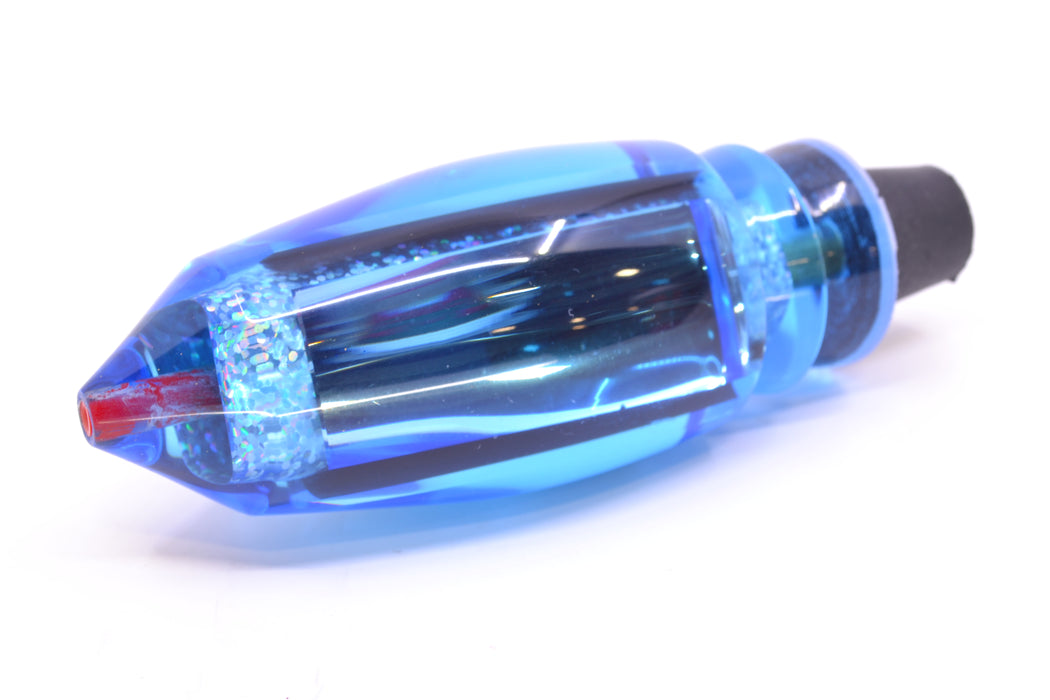 Aloha Lures Ice Blue Mirrored Rainbow Large Deep Six 12" 9.2oz