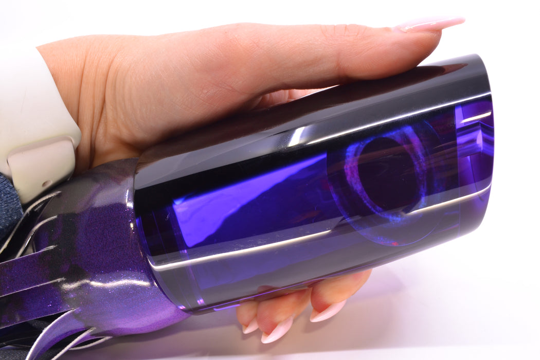 Moyes Lures Purple Mirrored Black Back Taxi Eyes XXL B.C.K. Teaser 18oz FT Vinyl