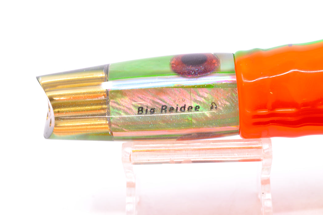 Big Reidee Green Shell Green Back 4-Hole Scoop Face 9" 6oz Skirted Guacamaya GZE