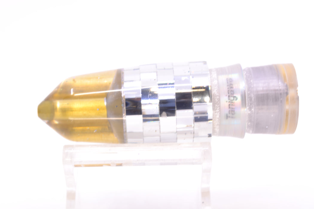 Tanigawa Lures Clear Mirrored Disco Ball 2-Hole Bullet 7" 5oz