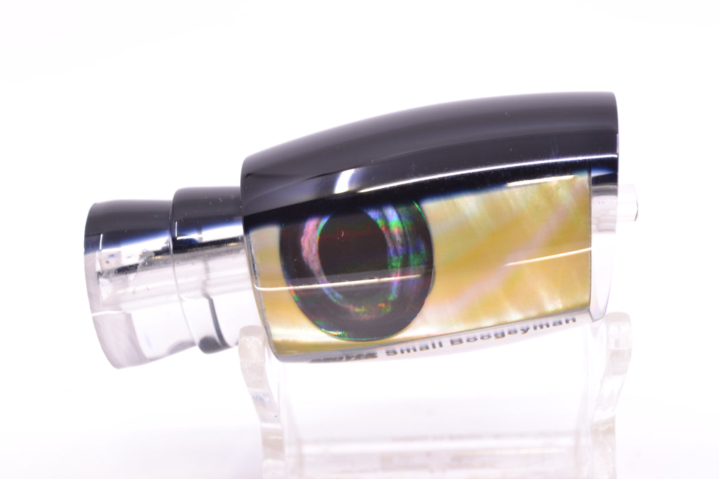 Moyes Lures Golden MOP Black Back Taxi Eyes Small Boogeyman 9" 1.5oz