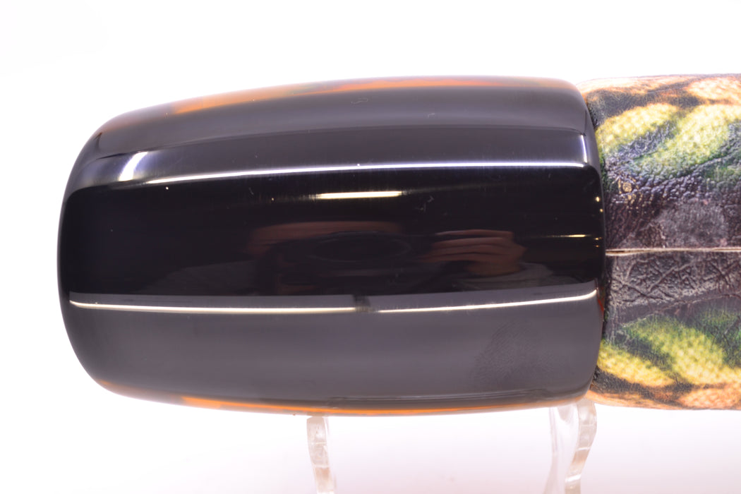 Marlin Magic Amber Awabi Black Back Red Eyes XL Ruckus 16" 15oz ALV Fire Mackerel