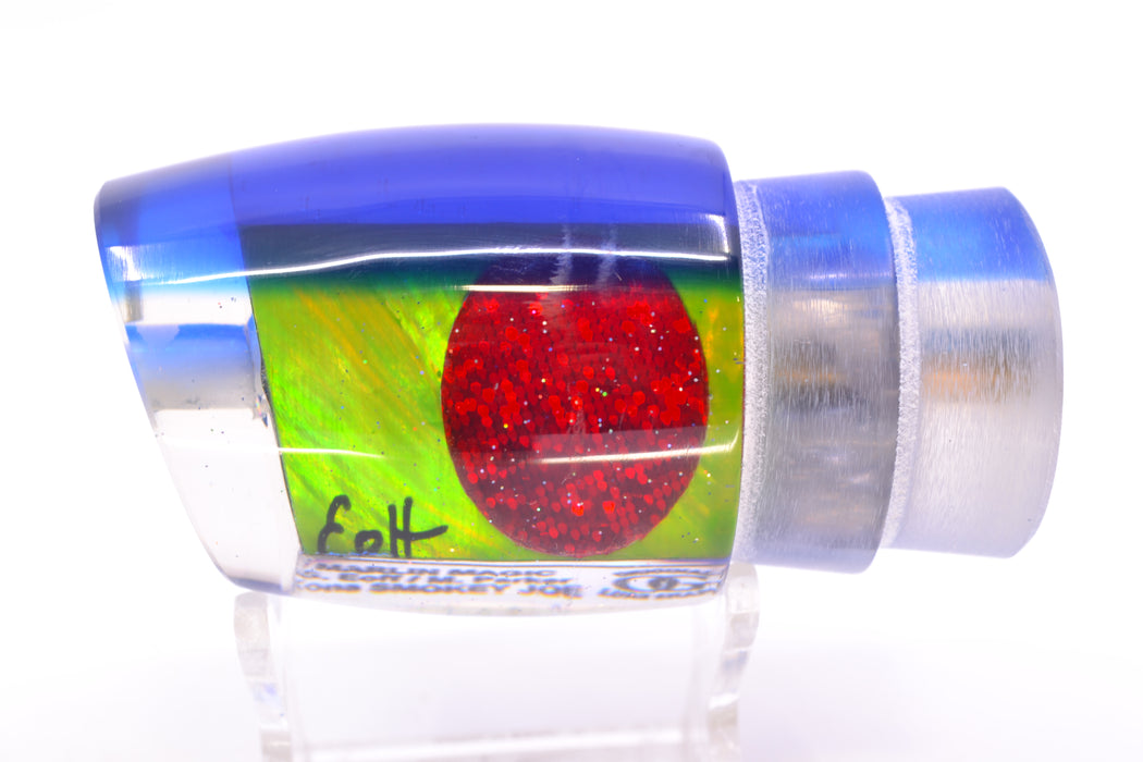 Marlin Magic Green MOP Blue Back Red Eyes Smokey Joe 12" 6.5oz GZE