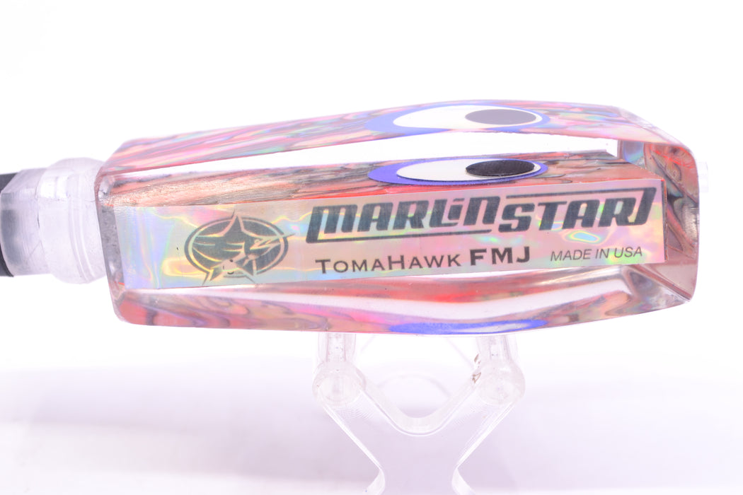 Marlinstar Pink Paua Shell Lead Medium Tomahawk FMJ 9"+ 9.6oz GZE