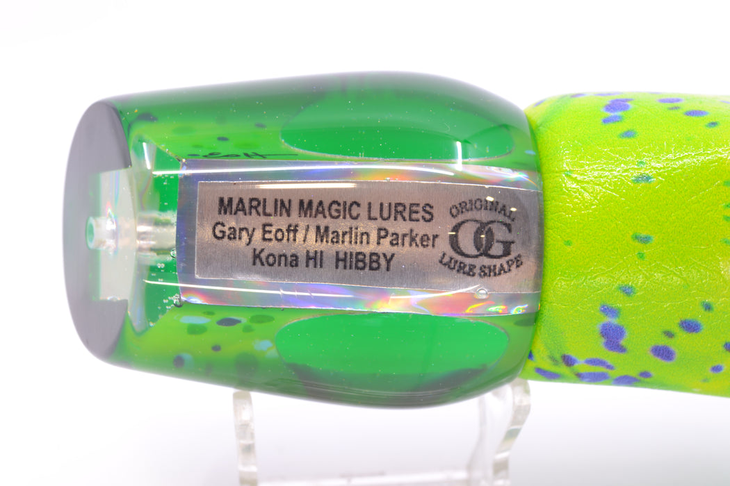 Marlin Magic Mahi MOP Green Back Taxi Eyes Hibby 14" 11oz ALV Vinyl Mahi GZE