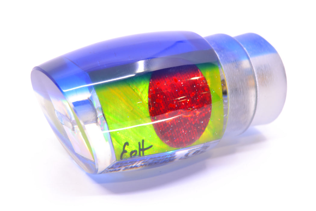 Marlin Magic Green MOP Blue Back Red Eyes Smokey Joe 12" 6.5oz GZE