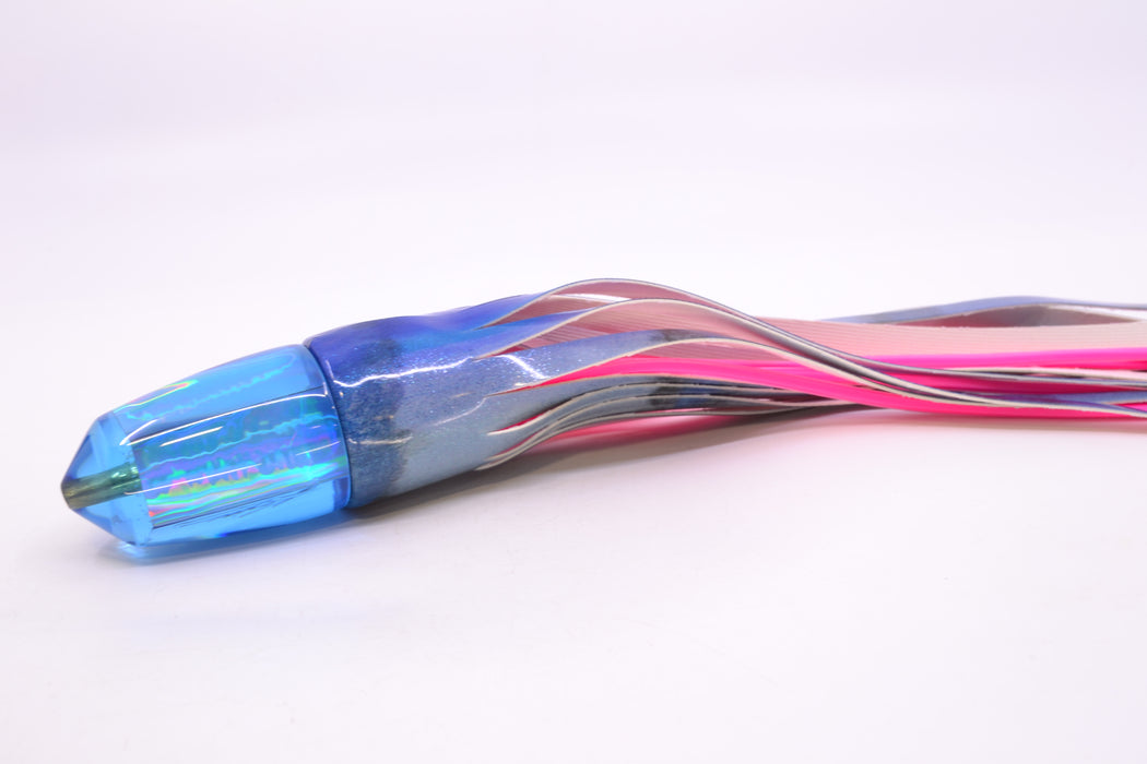 Koya Lures Blue Rainbow Bullet 9"+ 8.5oz Fire Tailz Vinyl Aku Revisited