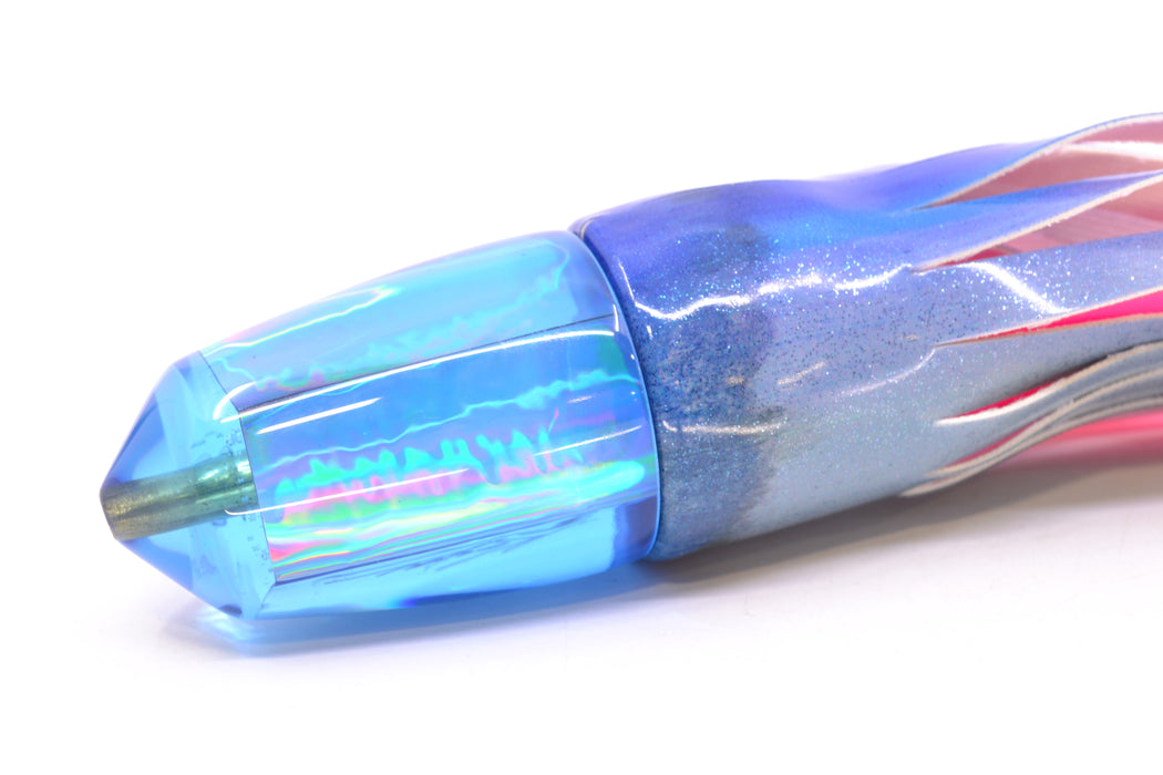 Koya Lures Blue Rainbow Bullet 9"+ 8.5oz Fire Tailz Vinyl Aku Revisited