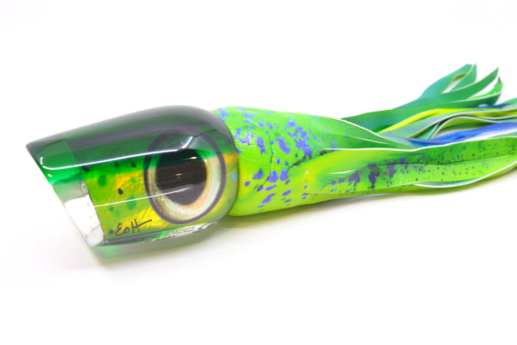 Marlin Magic Mahi MOP Green Back Taxi Eyes Hibby 14" 11oz ALV Vinyl Mahi GZE
