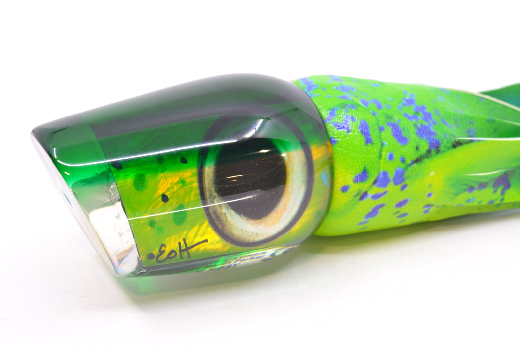 Marlin Magic Mahi MOP Green Back Taxi Eyes Hibby 14" 11oz ALV Vinyl Mahi GZE