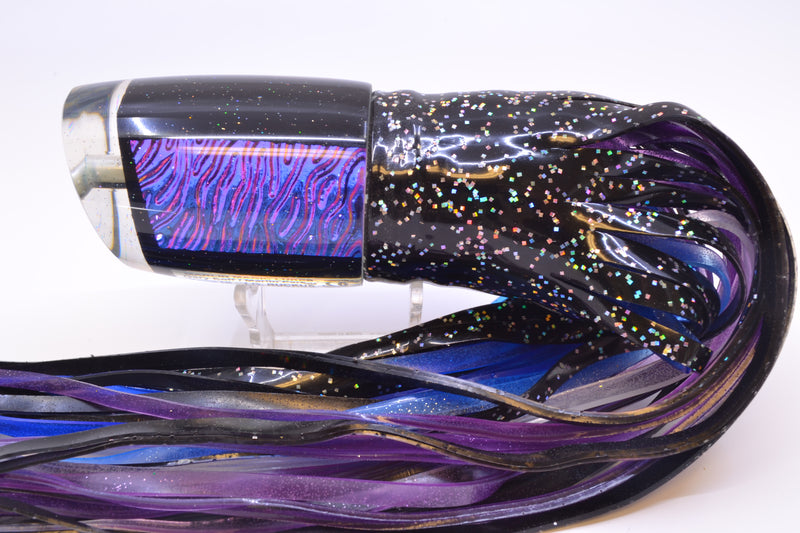 Marlin Magic Purple-Blue Lava Black Magic Large Ruckus 14" 13oz Skirted Black