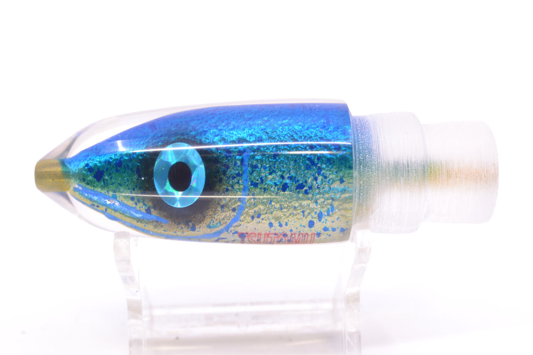 Tsutomu Lures Blue Mahi Fish Head Ali'i Bullet 7" 4oz