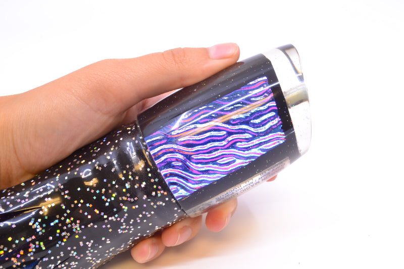 Marlin Magic Purple-Blue Lava Black Magic Large Ruckus 14" 13oz Skirted Black