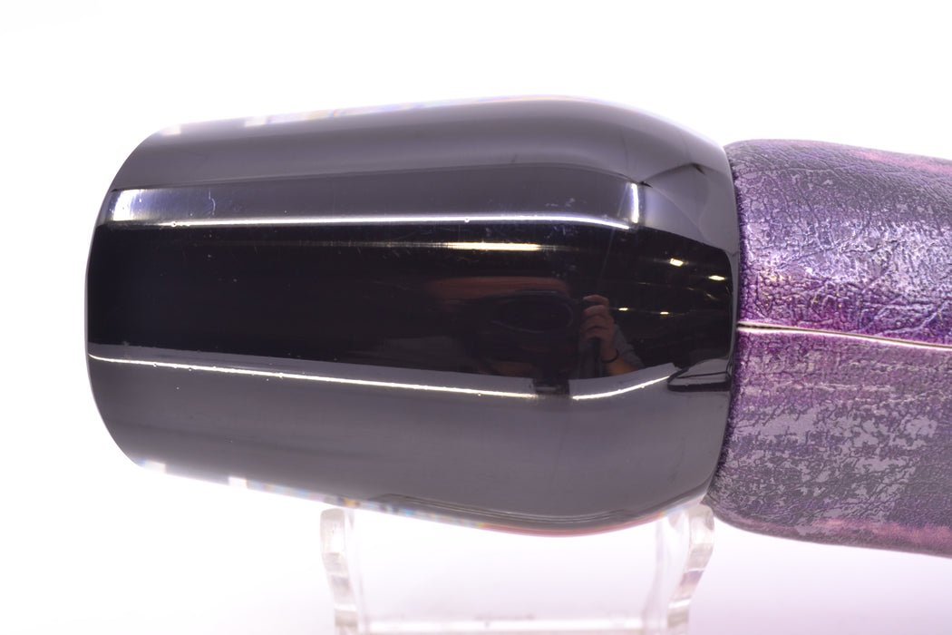 Marlin Magic Blue-Purple Abalone Black Back Red Eyes Hibby 14" 11oz ALV Vinyl Skipjack