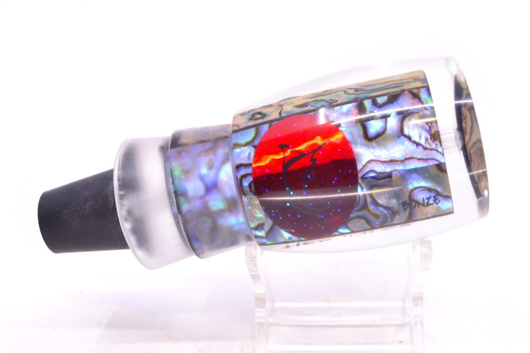 Bonze Lures Paua Shell Red Eyes Hercules 12" 5oz