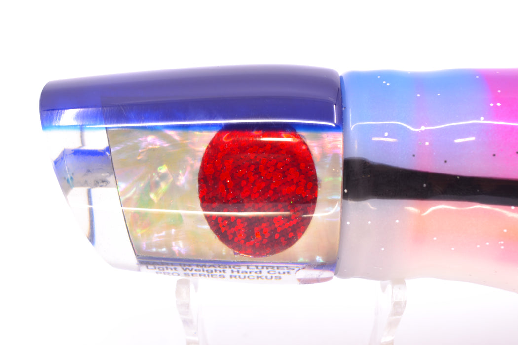 Marlin Magic Pro Series White Awabi Blue Back Ruckus 12" 10oz Skirted Gay Bob