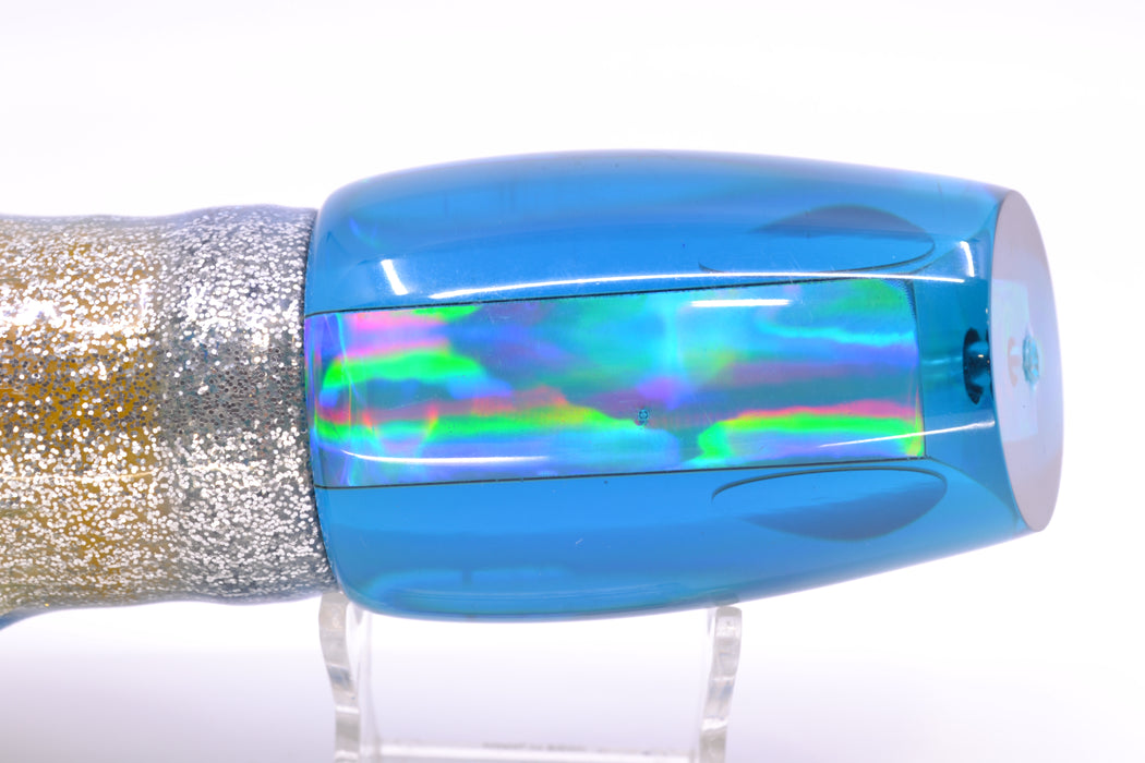 Kraken Lures Blue Rainbow Red Eyes Worldcup 14" 11oz Skirted Pre-Owned GZE