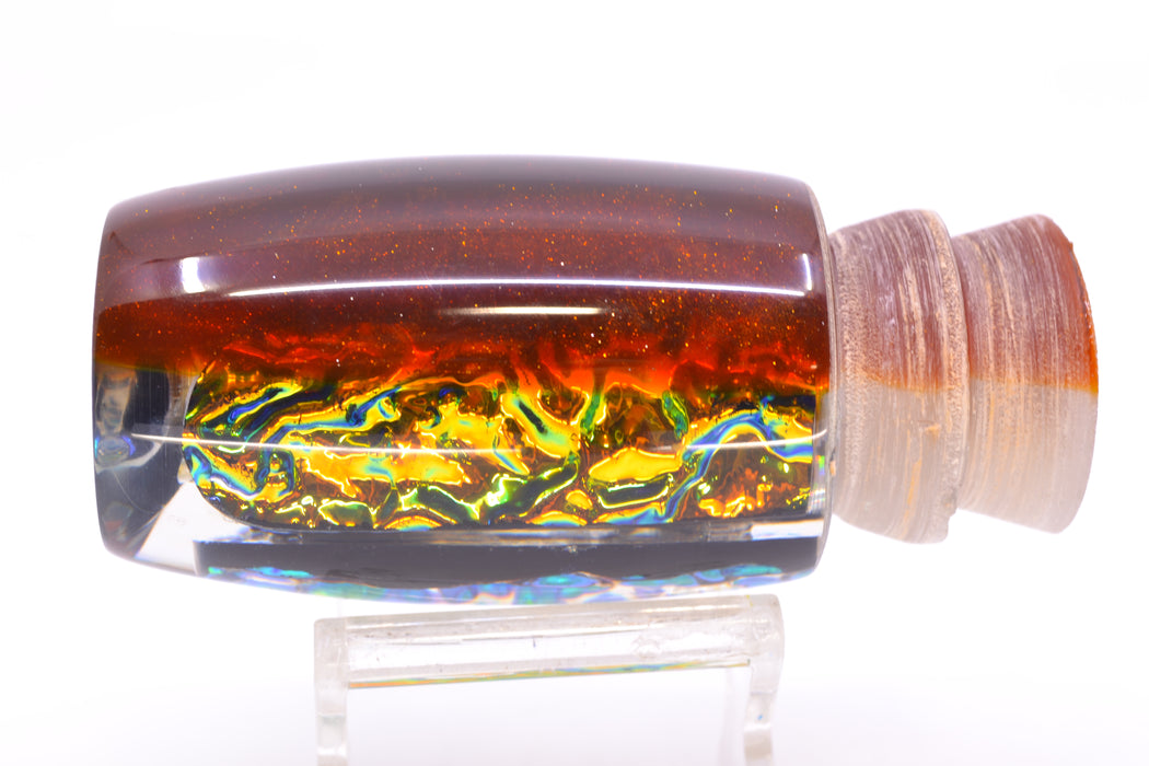 Coggin Lures Fire Dichro Root Beer Back Tado Mauna Loa Invert 12" 8oz