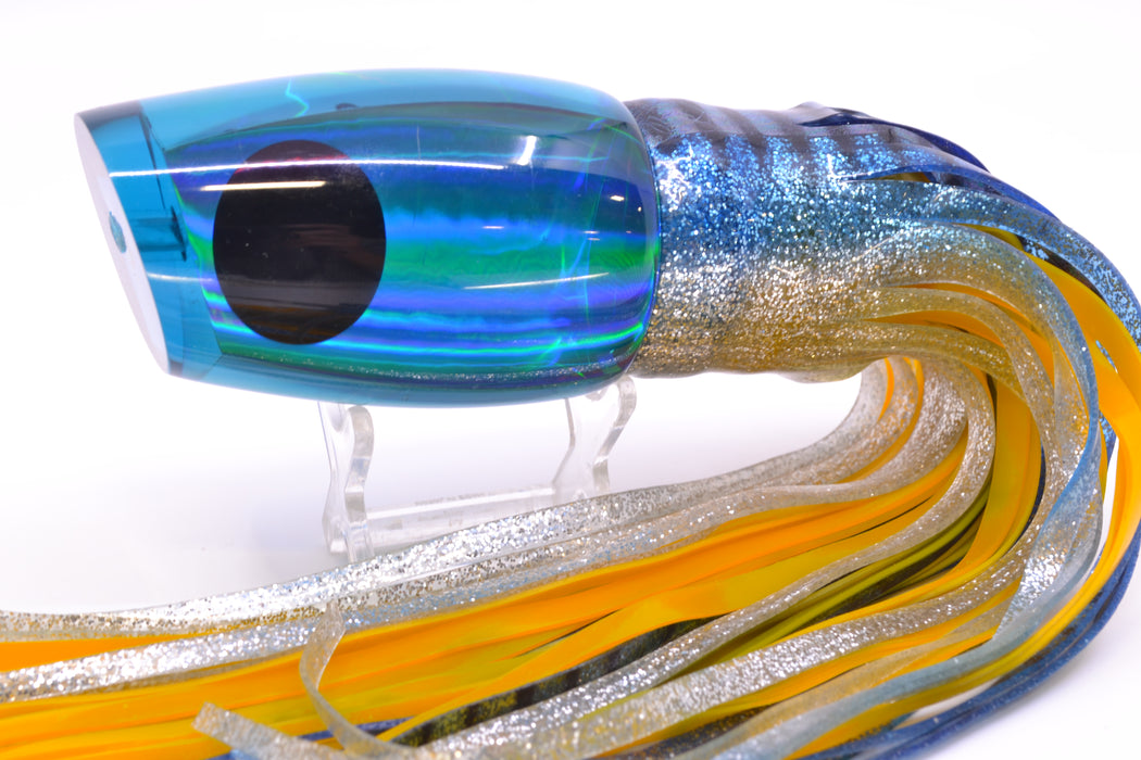 Kraken Lures Blue Rainbow Red Eyes Worldcup 14" 11oz Skirted Pre-Owned GZE