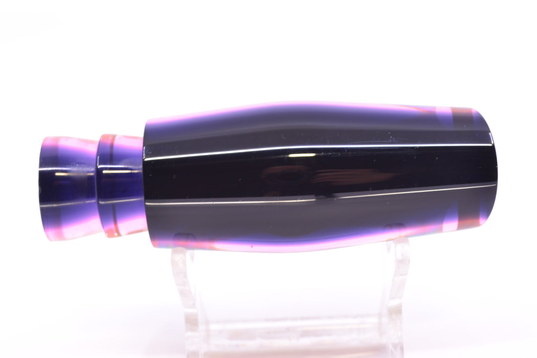 Moyes Lures Rainbow MOP Black-Pink Back Taxi Eyes Small Dark-N-Stormy 9" 2.6oz